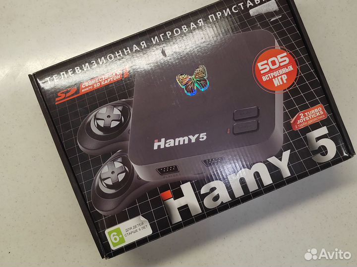 Игровая Приставка Hamy 5 (Sega+Dendy)