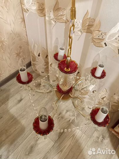 Люстра хрустальная