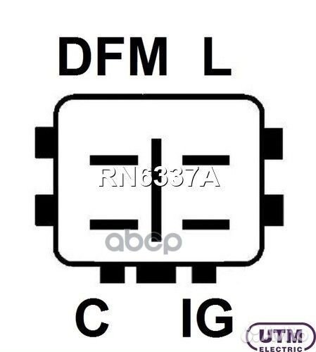 Регулятор генератора RN6337A Utm