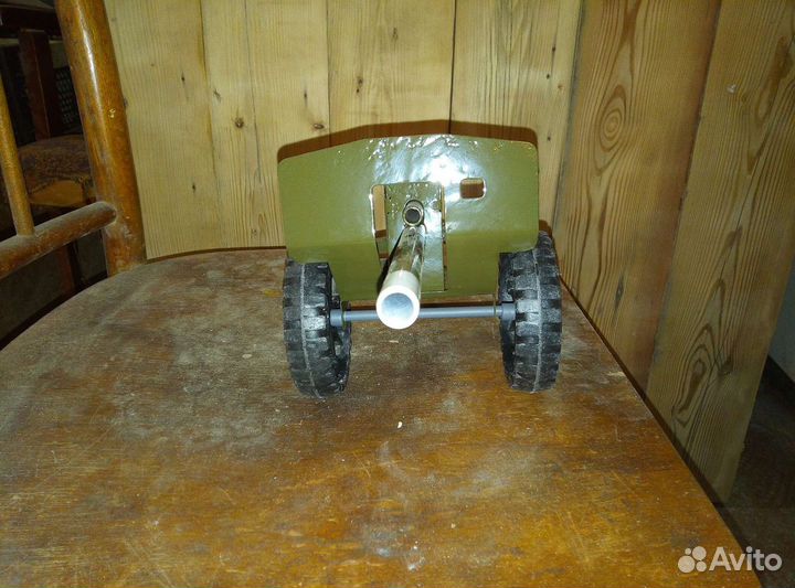 Игрушка из СССР. Пушка