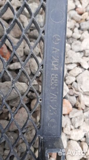 Решётка переднего бампераw 204 GLK амг