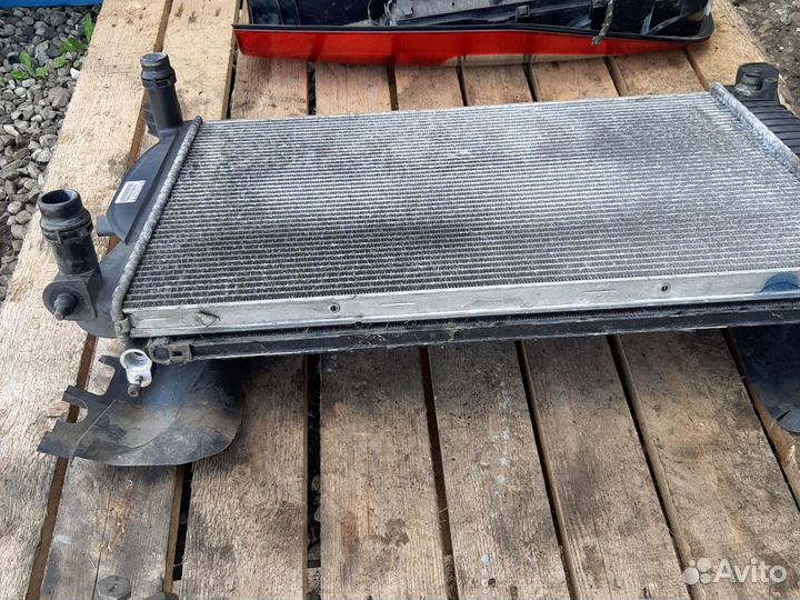 Кассета радиаторов Ауди A4 B7 B6 дизель под АКПП