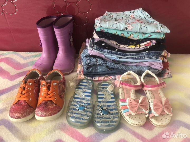 Пакет вещей для девочки 104 размер