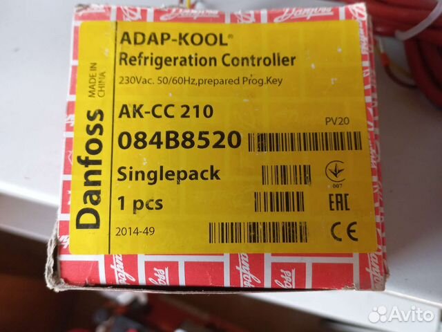 Контроллер испарителя AK-CC 210 (EKC 204A)