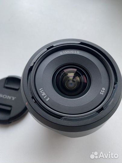 Объектив Sony e 11mm f1.8
