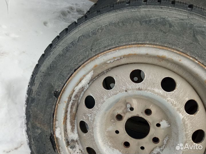 Зимние колеса r14 на ваз бу на дисках