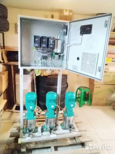 Станция повышения давления воды