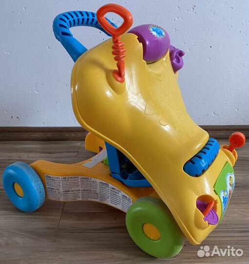 Машина-каталка-ходунки, трансформер 2в1