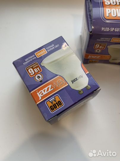 Светодиодные лампочки GU10 9Вт