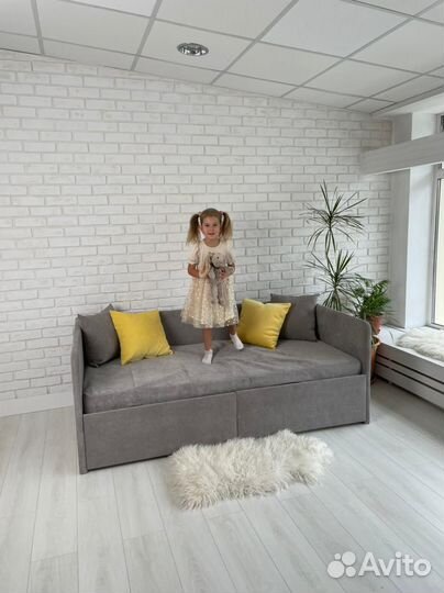 Детская Мягкая Кровать Лаки