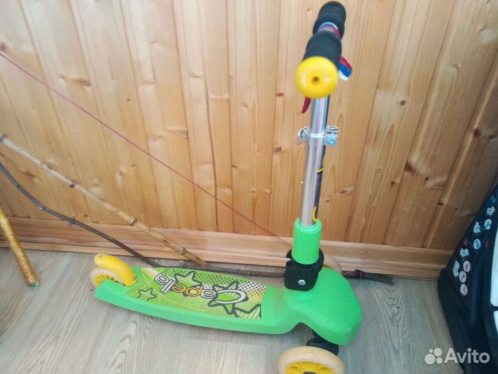 Самокат трехколесный capella