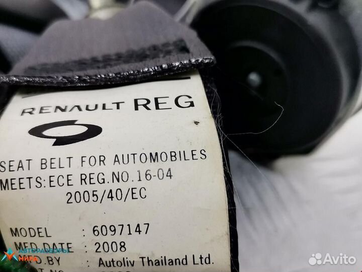 Ремень безопасности Renault Koleos 2008 888402781R