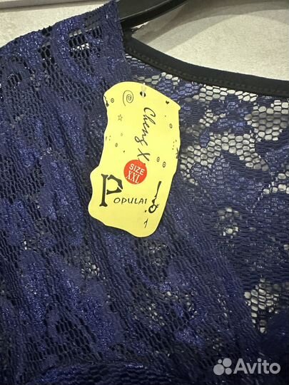 Платье кружевное 48-50