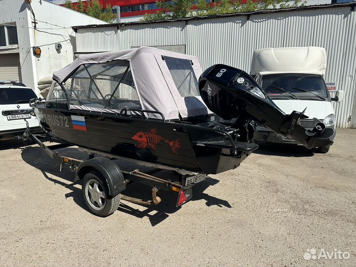 Лодка с мотором Wyatboat 460 pro