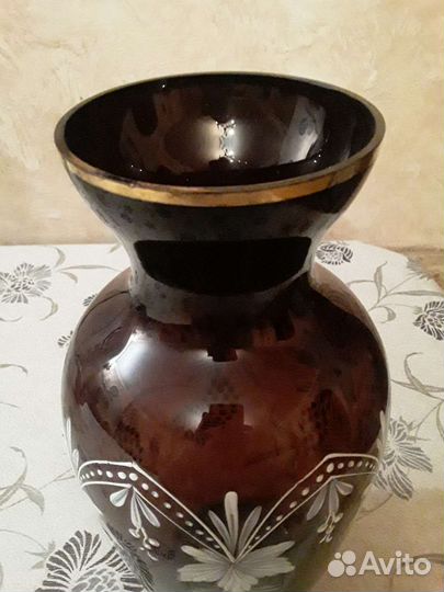 Ваза стекло