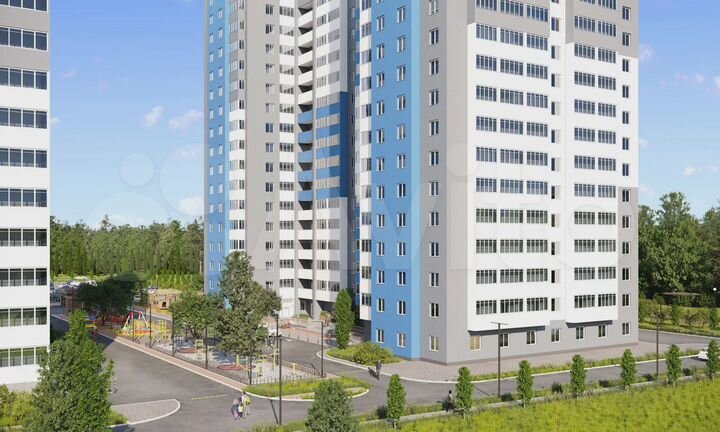 2-к. квартира, 38,1 м², 7/25 эт.