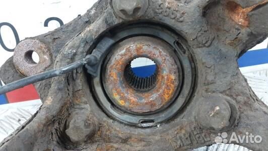 Ступица передняя левая opel zafira B (TEA03K901)