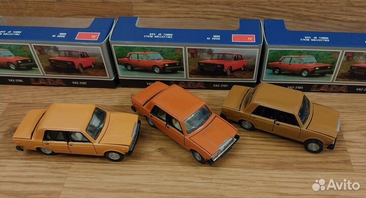 Модель ваз 2107 1 43