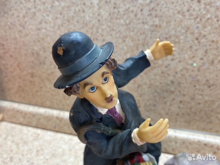 Статуэтка фарфор чарли чаплин