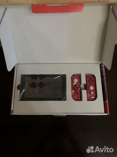 Nintendo Switch rev 1 прошитая mario edition