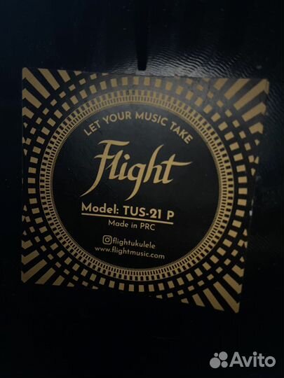 Укулеле flight TUS 21P black forest