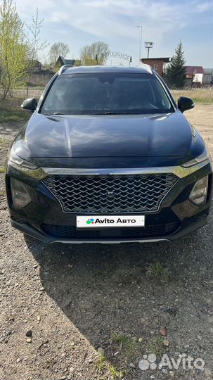 Hyundai Santa Fe 2.0 AT, 2019, 67 000 км