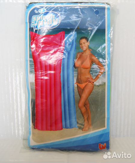 Новый матрас пляжный надувной