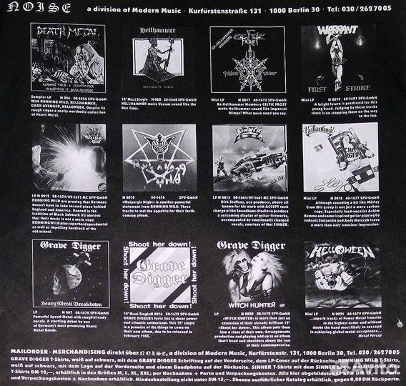 Metal Attack Vol.1, Germany, 1985 / Lp / EX