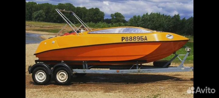 Катер радуга