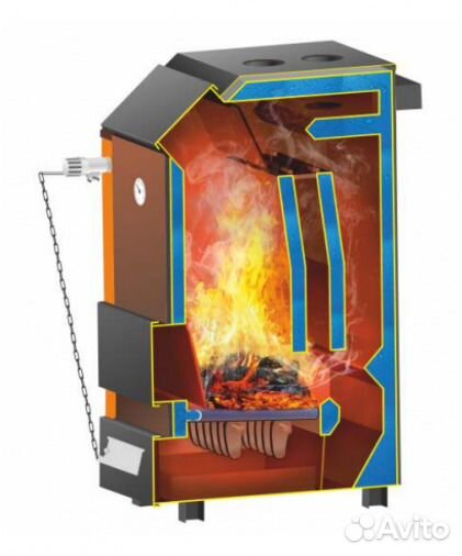 Котел длительного горения Магнум 15-20-30 Новосиб