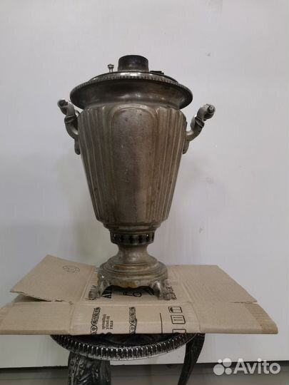 Самовар Угольный Дровянной 6 литров рюмка СССР