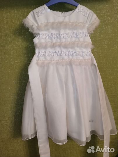 Праздничное платье для девочки 110 116
