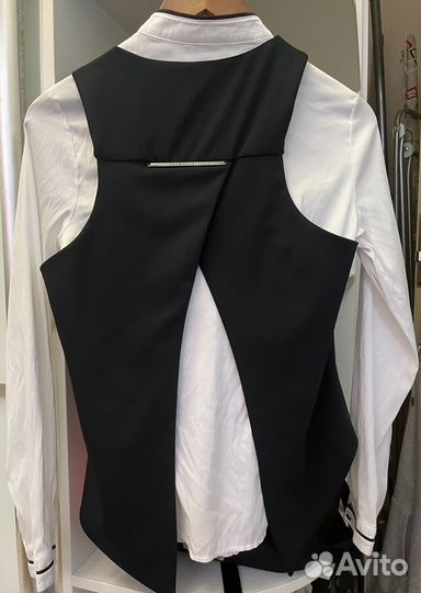 Рубашка с жилетом