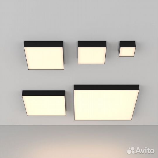 Потолочный светильник Zon C067CL-L96B3K 600x600мм