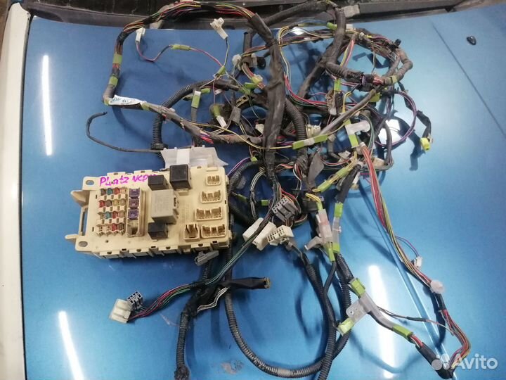 Проводка Тоyota platz
