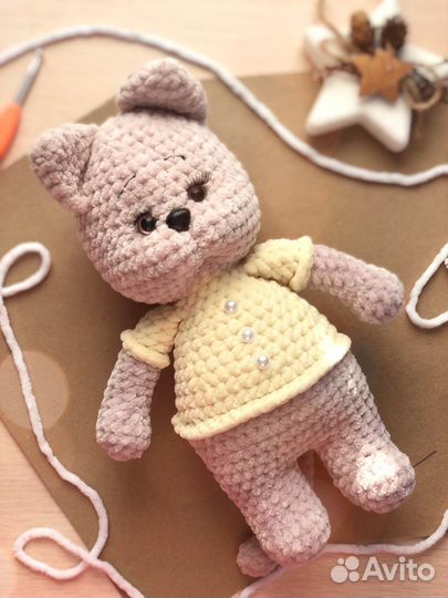 Вязаные игрушки ручной работы