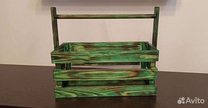 Ящик деревянный подарочный