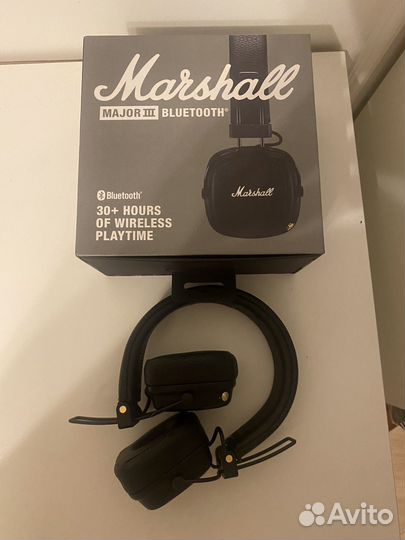 Наушники marshall major 3 bluetooth 1:1