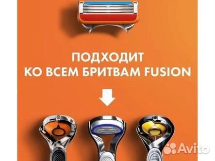 Сменные кассеты gillette Fusion 5 Оригинал