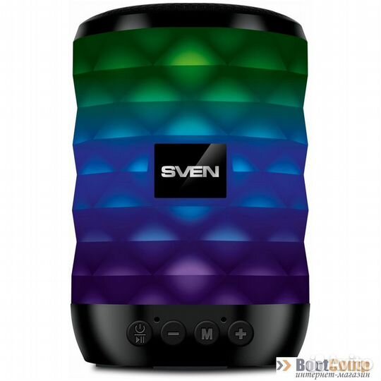 Портативная колонка sven PS-55 Чёрный