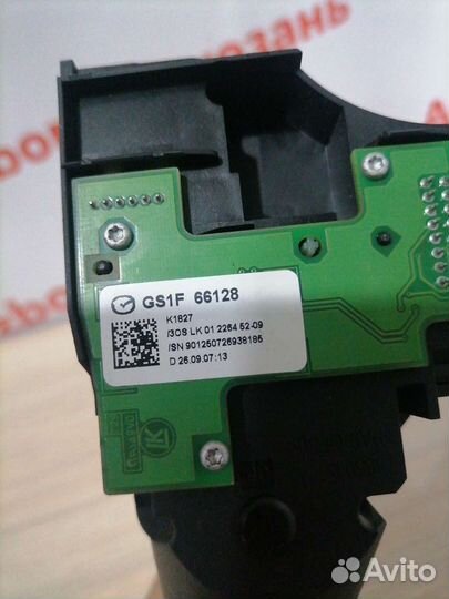 Подрулевой переключатель Mazda 6 GH