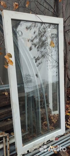 Окна пластиковые бу глухие