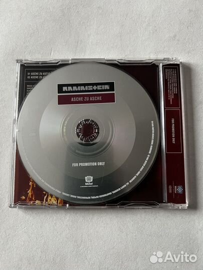 Rammstein - Asche Zu Asche (CD, Promo, Germany)