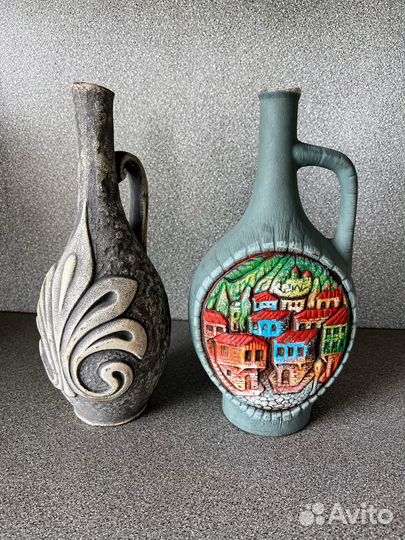 Чайники вазы солонки кувшины графины керамика