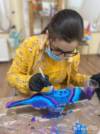 Мастер-классы по эпоксидной смоле