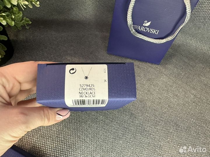 Swarovski кулон подвеска