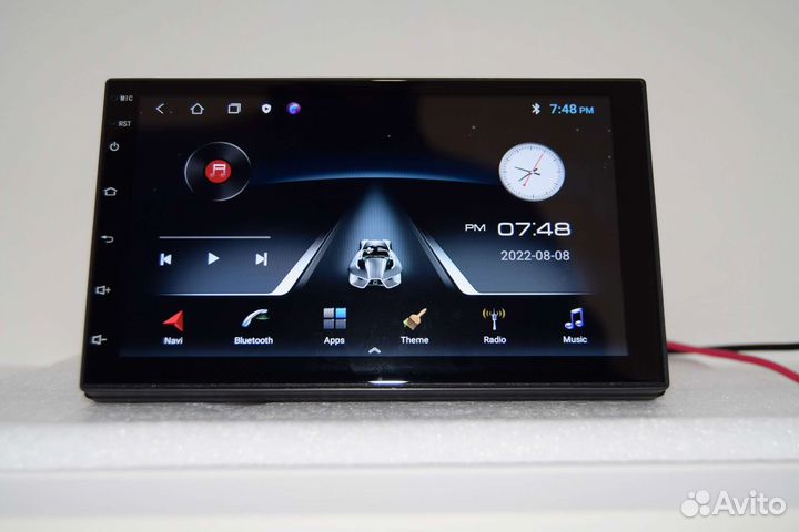 Магнитола андроид 7 дюйм IPS экран priora 2