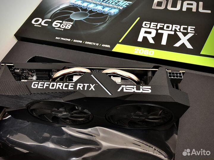 RTX 2060 6Gb Asus. Игровая видеокарта