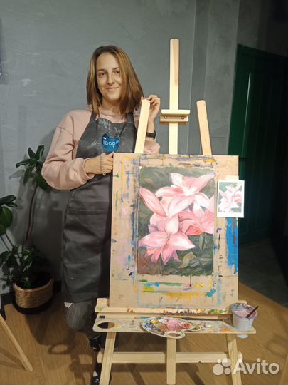 Мастер-класс Живопись в оранжерее, уроки рисования