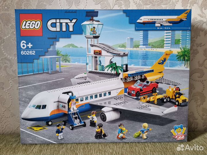 Lego City Airport 60262 Пассажирский самолёт